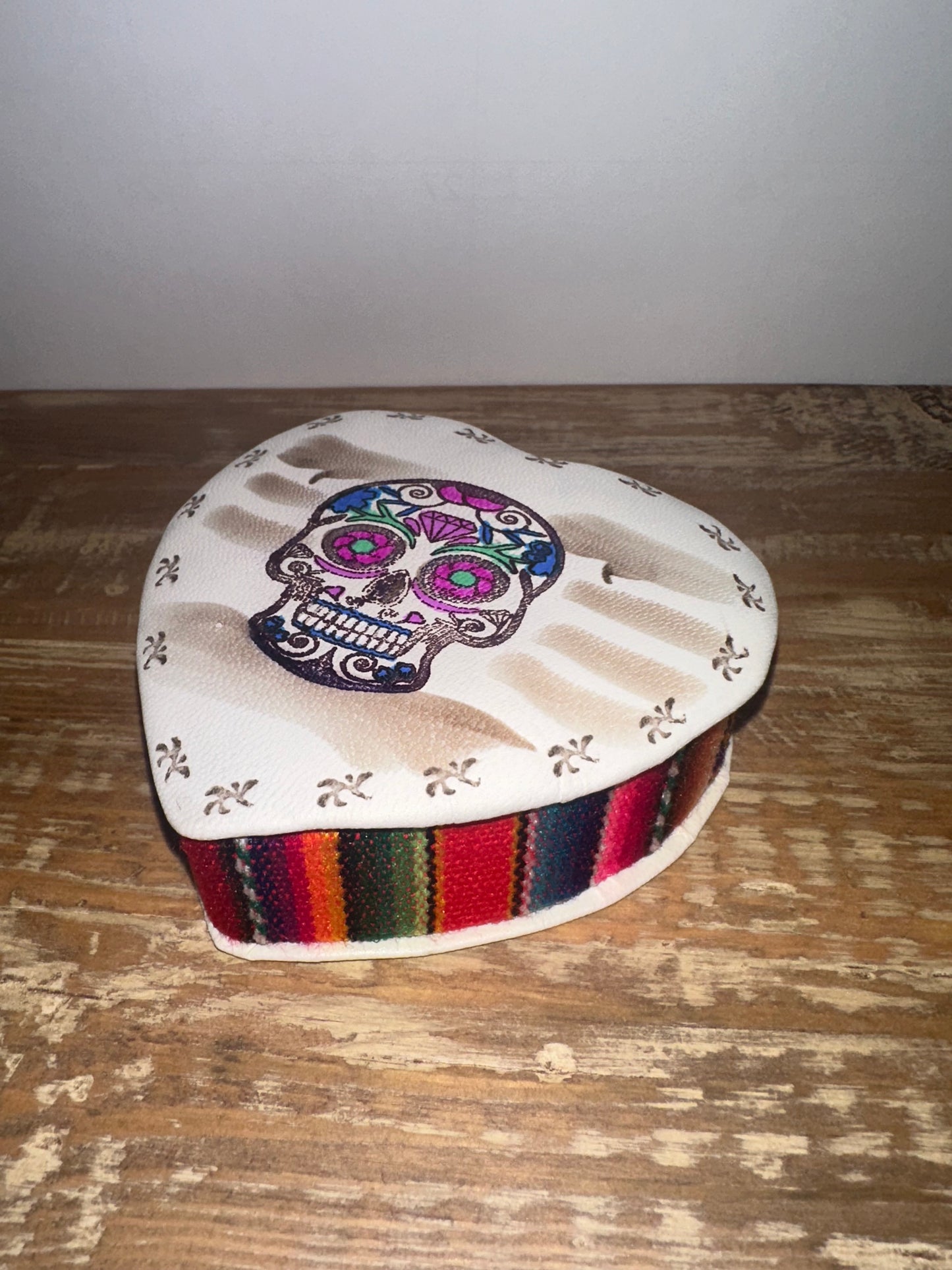 Day of the Dead | Heart-Shaped Jewelry Box