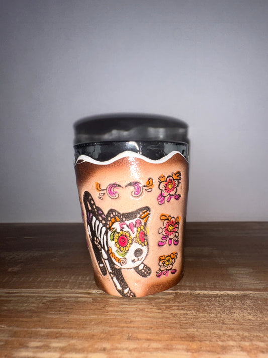 Day of the Dead | Cat Shot Glasses